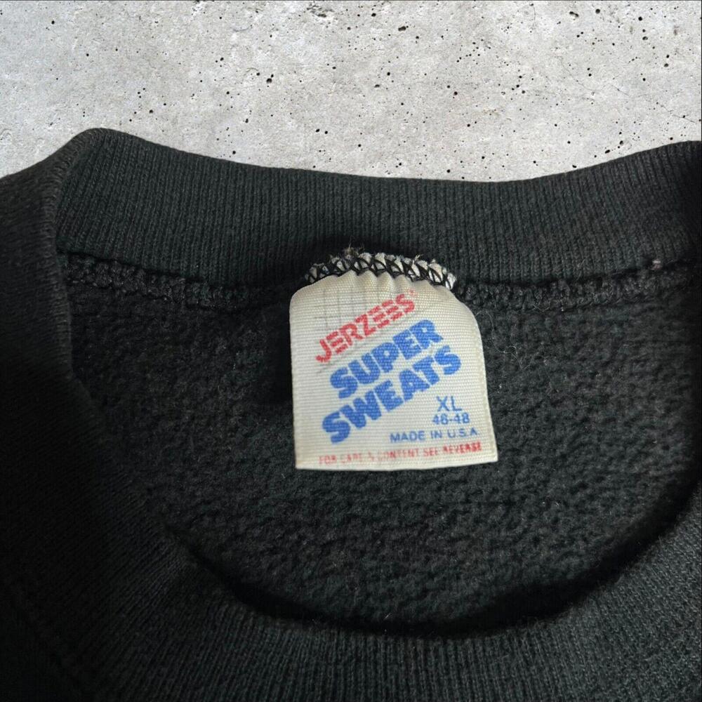 1992 CRES‎ Jerzees Nature Elephants Asia Africa Black T Shirt Size XL - Picture 4 of 8